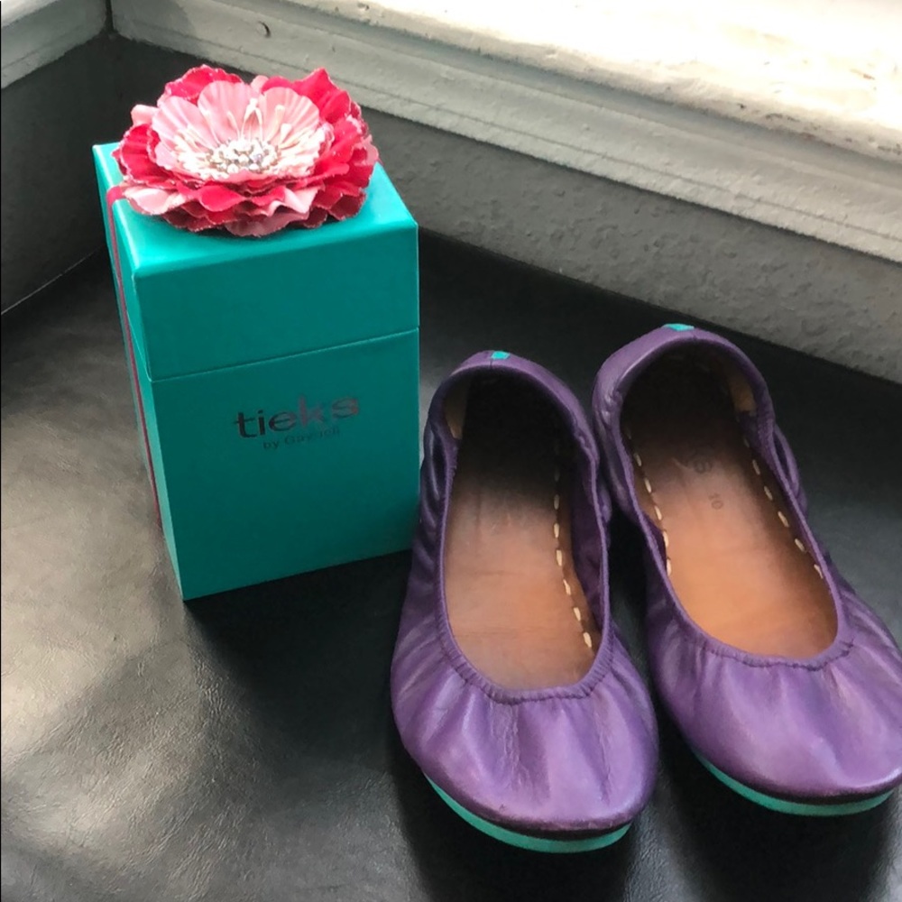 Lilac Tieks sz.10